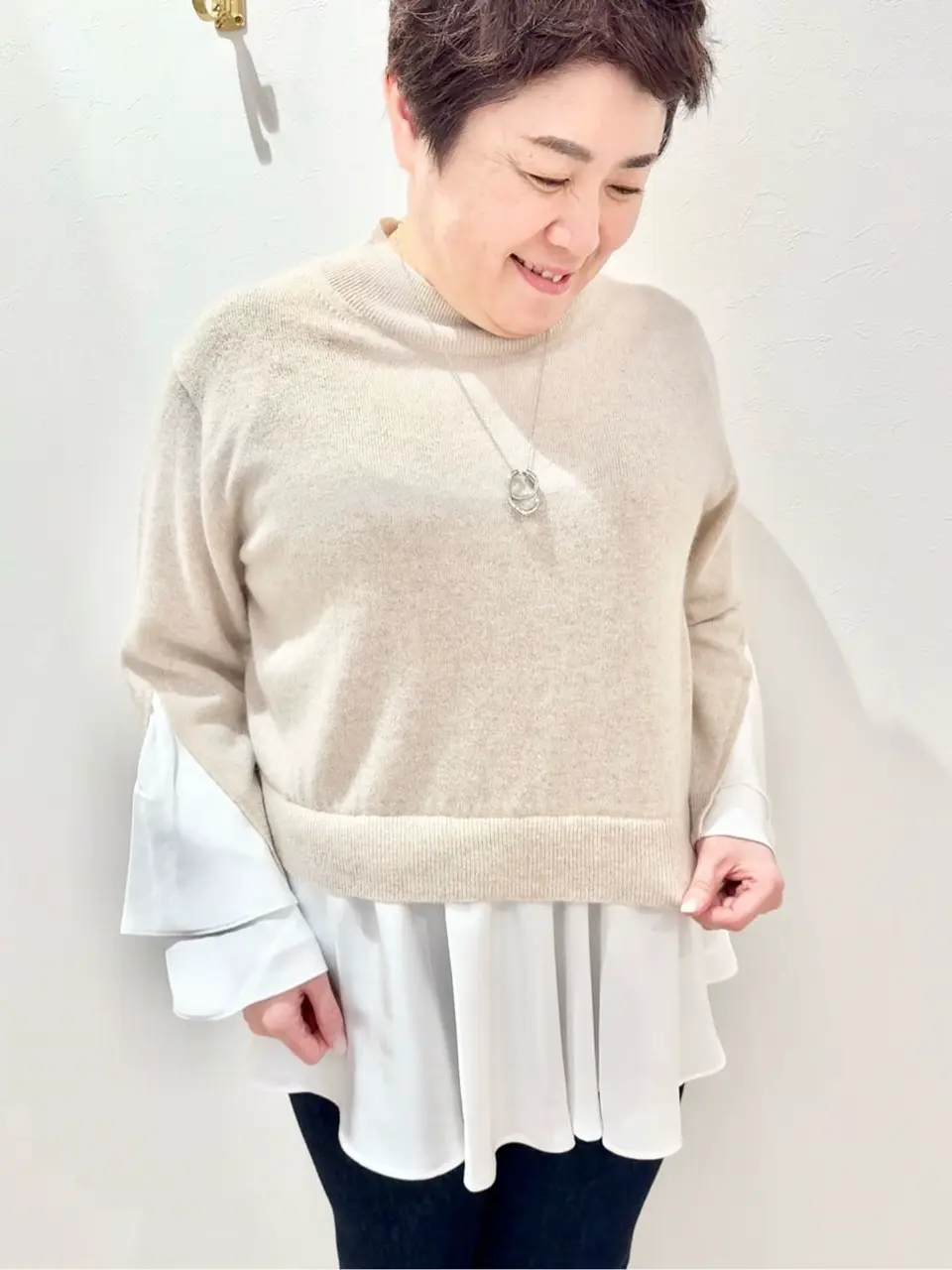 ONWARD CROSSET SELECT 佐藤 コーディネート画像