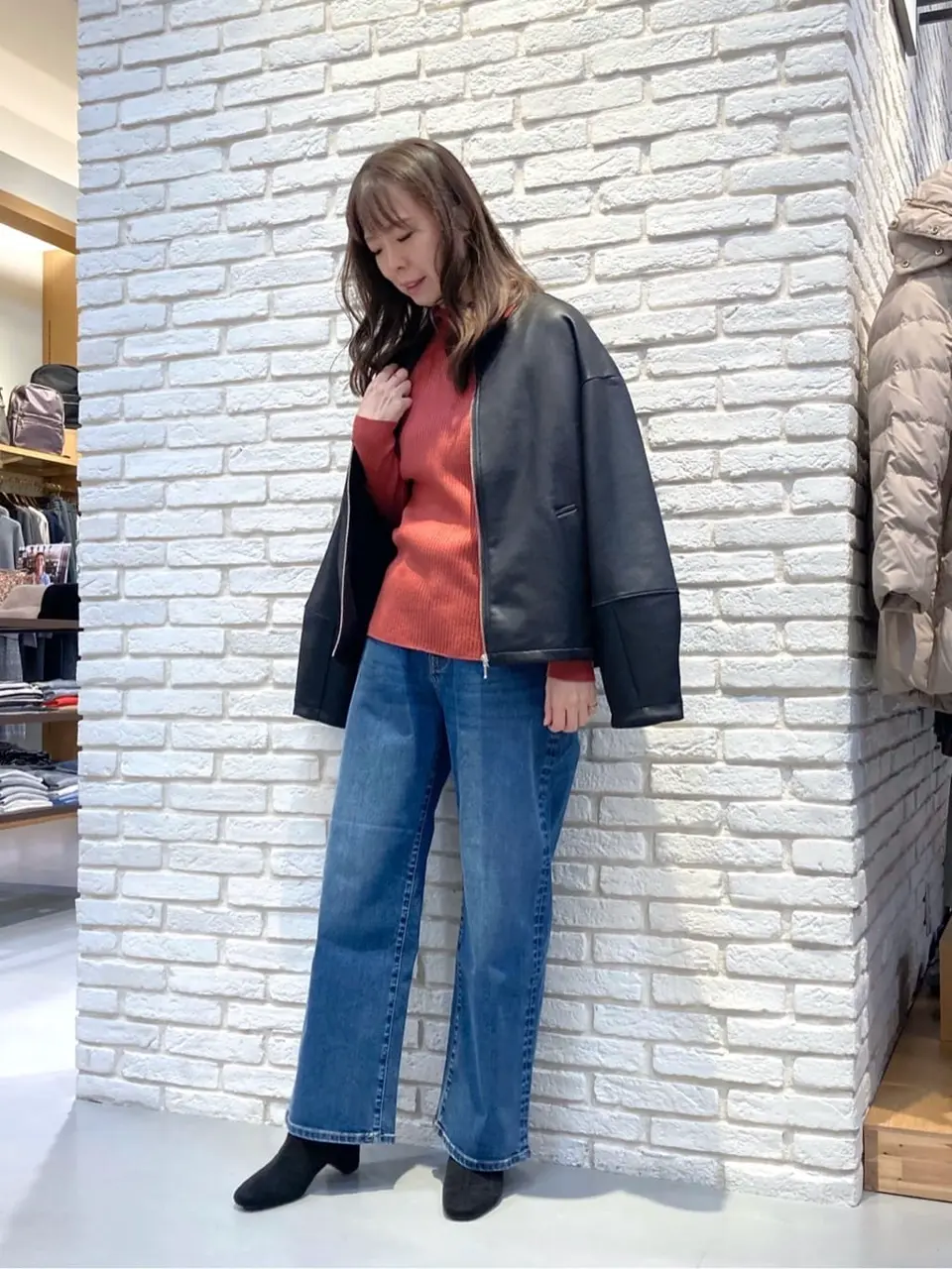 ONWARD CROSSET SELECT 檀 コーディネート画像