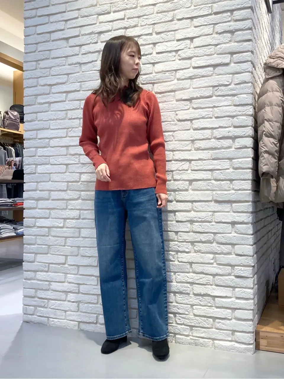 ONWARD CROSSET SELECT 檀 コーディネート画像