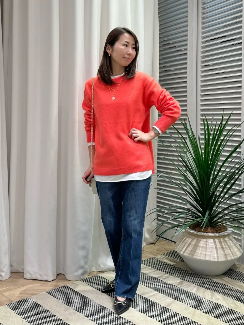 ONWARD CROSSET SELECT KURIYAMA コーディネート画像