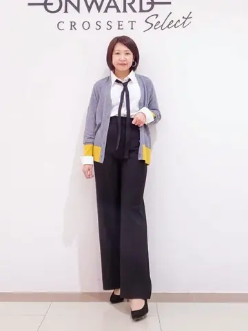 ONWARD CROSSET SELECT スタッフ コーディネート画像