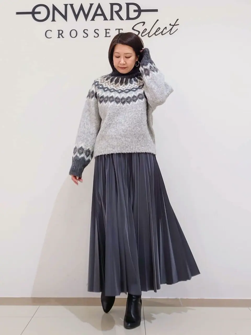 ONWARD CROSSET SELECT スタッフ コーディネート画像