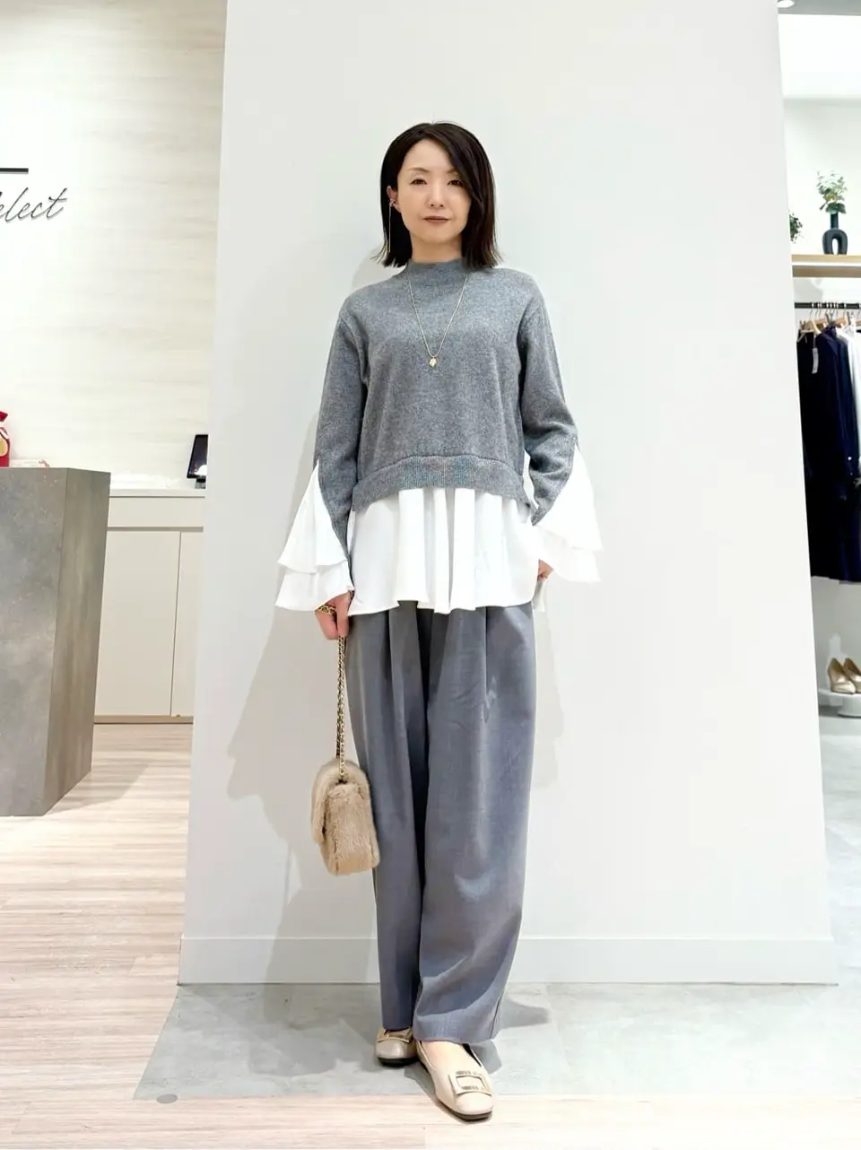 ONWARD CROSSET SELECT YOSHIDA コーディネート画像