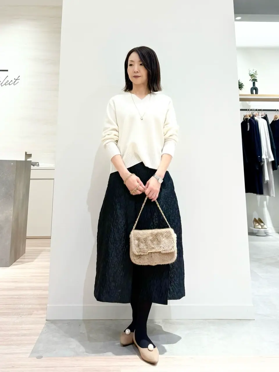 ONWARD CROSSET SELECT YOSHIDA コーディネート画像