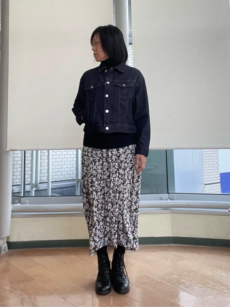 ONWARD CROSSET SELECT 森 コーディネート画像