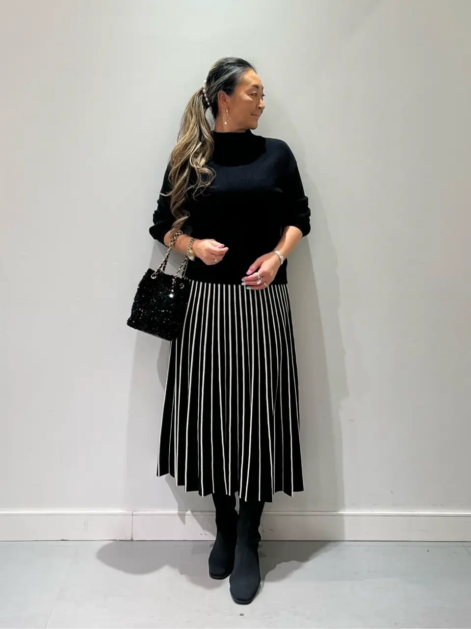  流石　 コーディネート画像