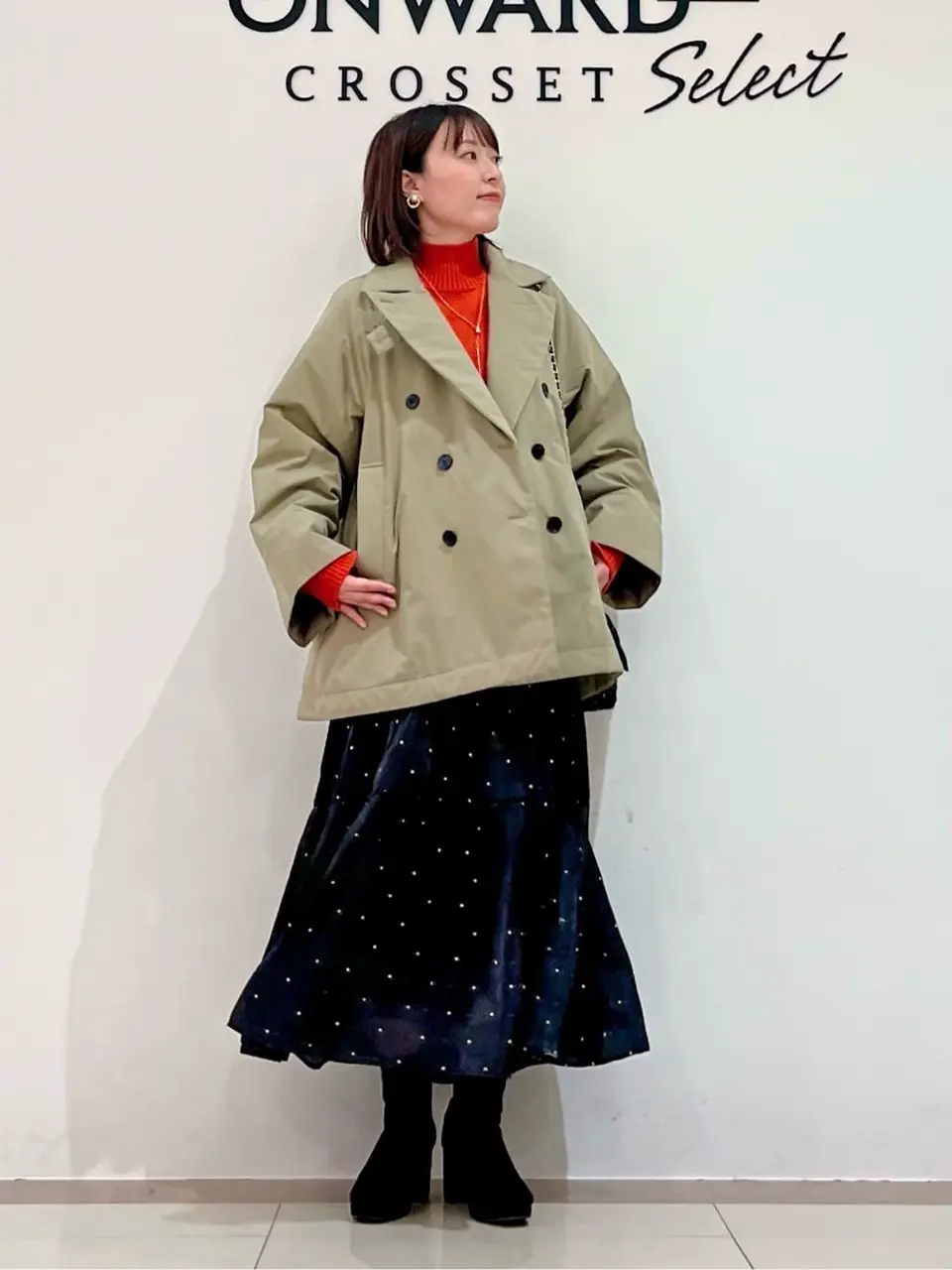 ONWARD CROSSET SELECT スタッフ コーディネート画像