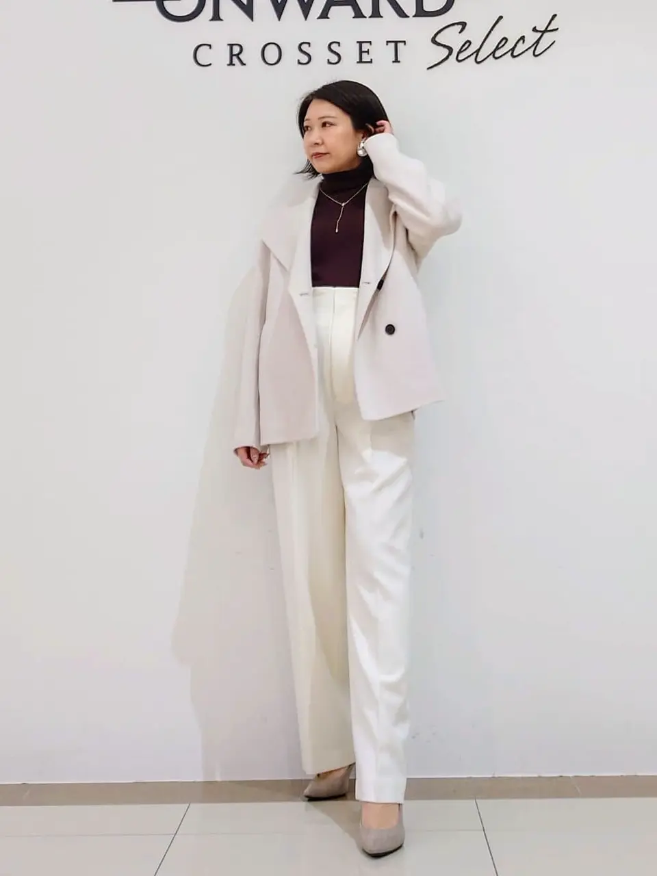 ONWARD CROSSET SELECT スタッフ コーディネート画像