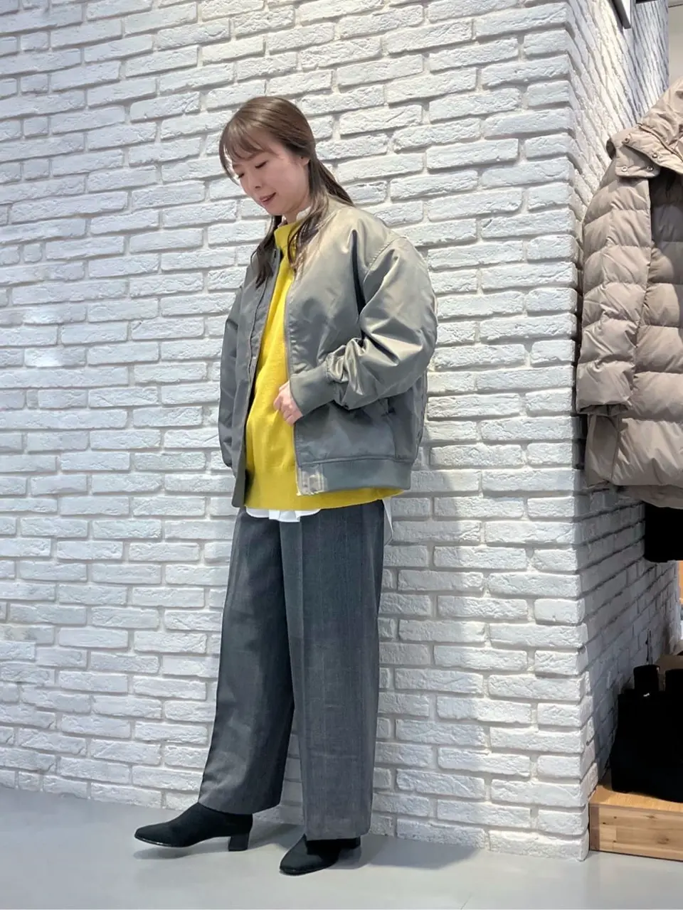 ONWARD CROSSET SELECT 檀 コーディネート画像