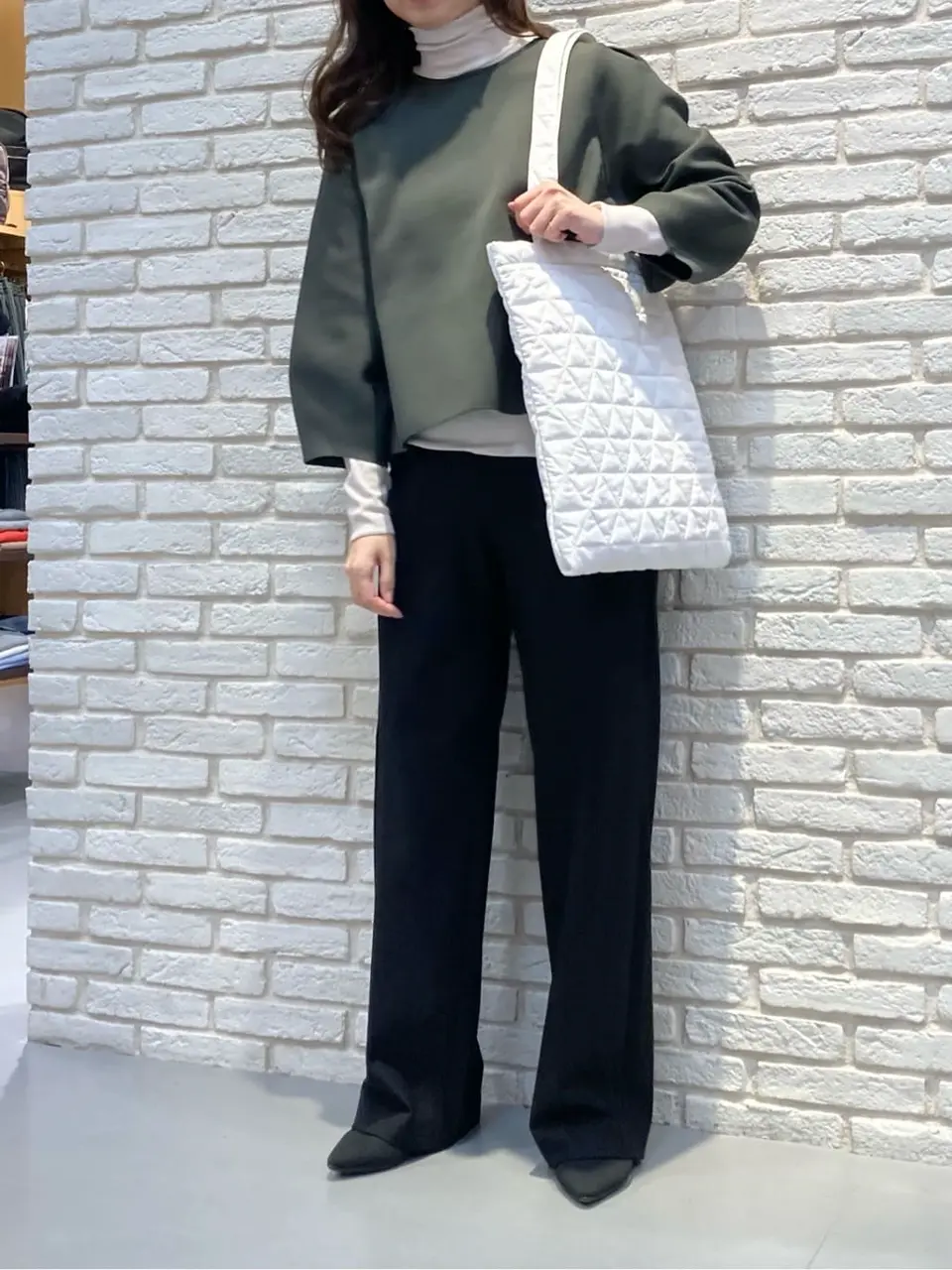 ONWARD CROSSET SELECT 檀 コーディネート画像