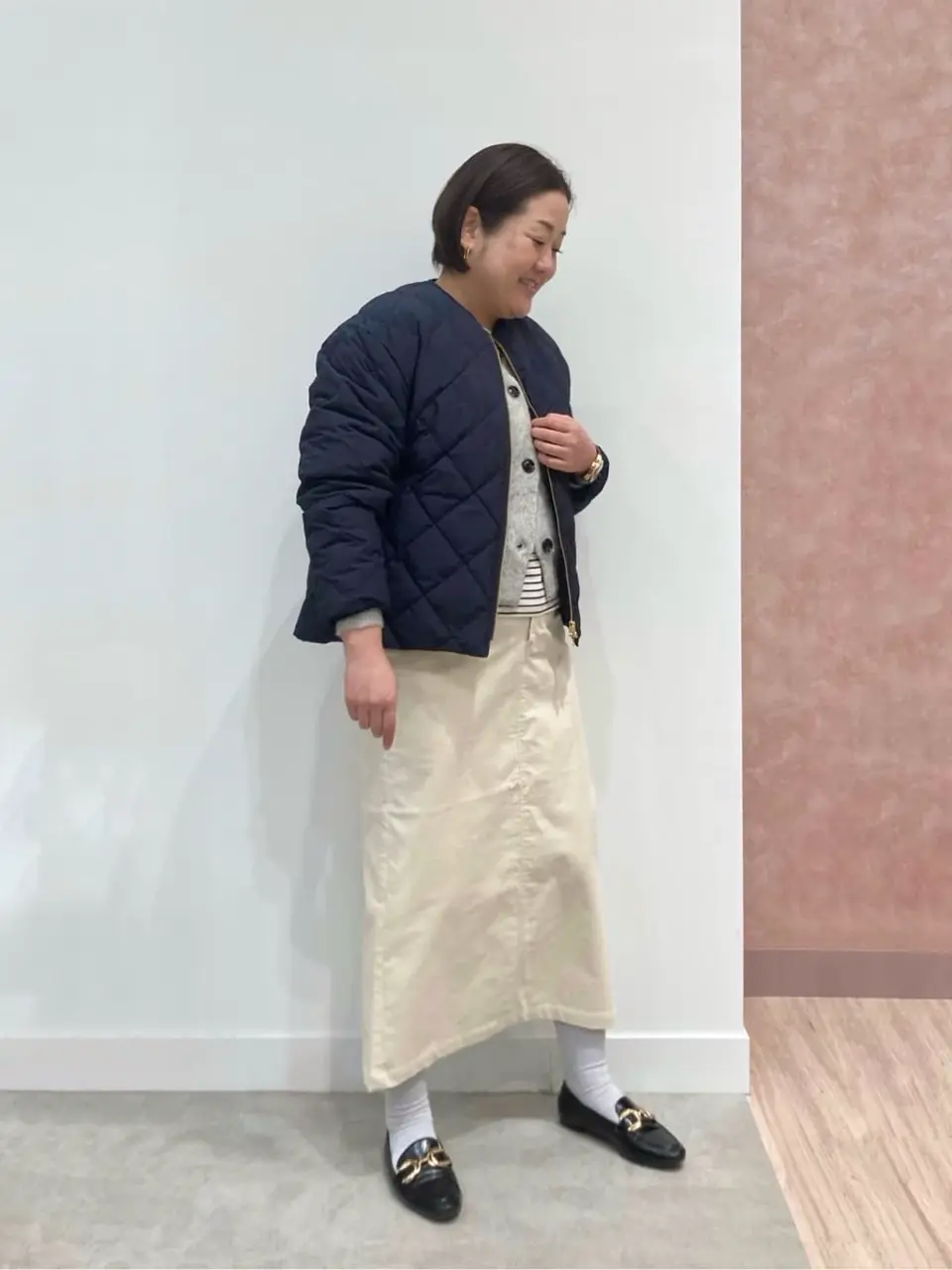 ONWARD CROSSET SELECT 野村 コーディネート画像