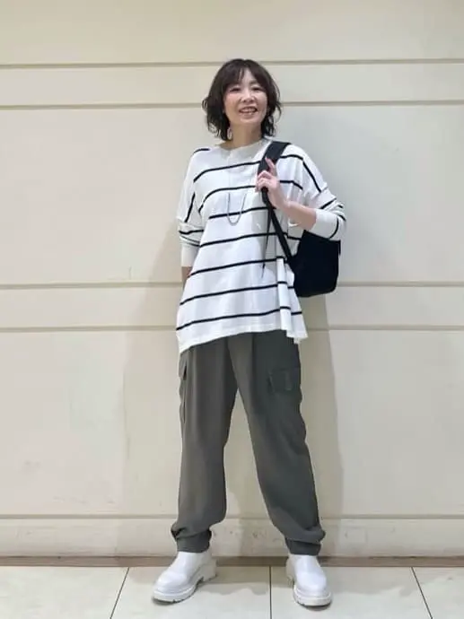 ONWARD CROSSET SELECT maruri コーディネート画像