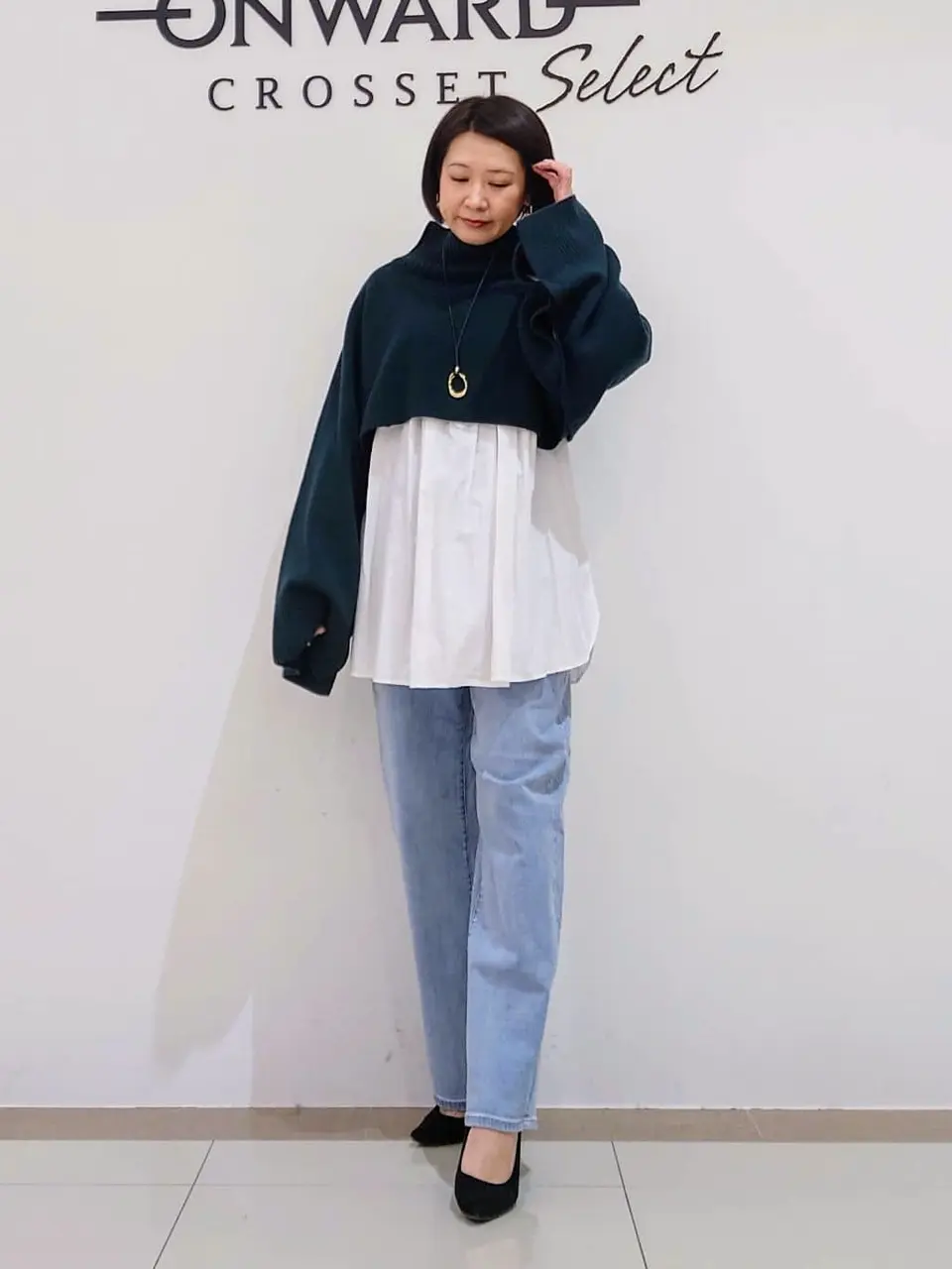 ONWARD CROSSET SELECT スタッフ コーディネート画像