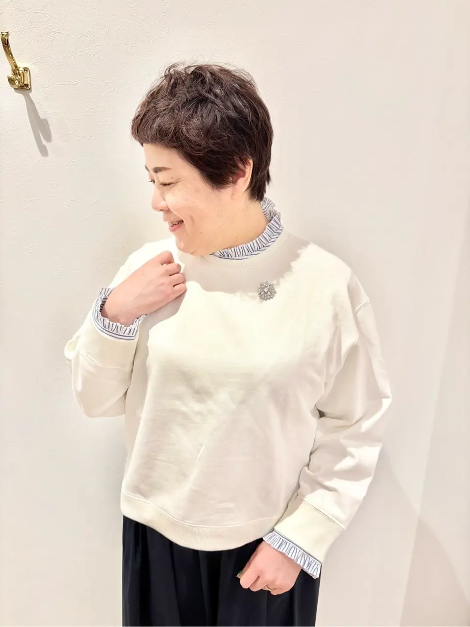 ONWARD CROSSET SELECT 佐藤 コーディネート画像