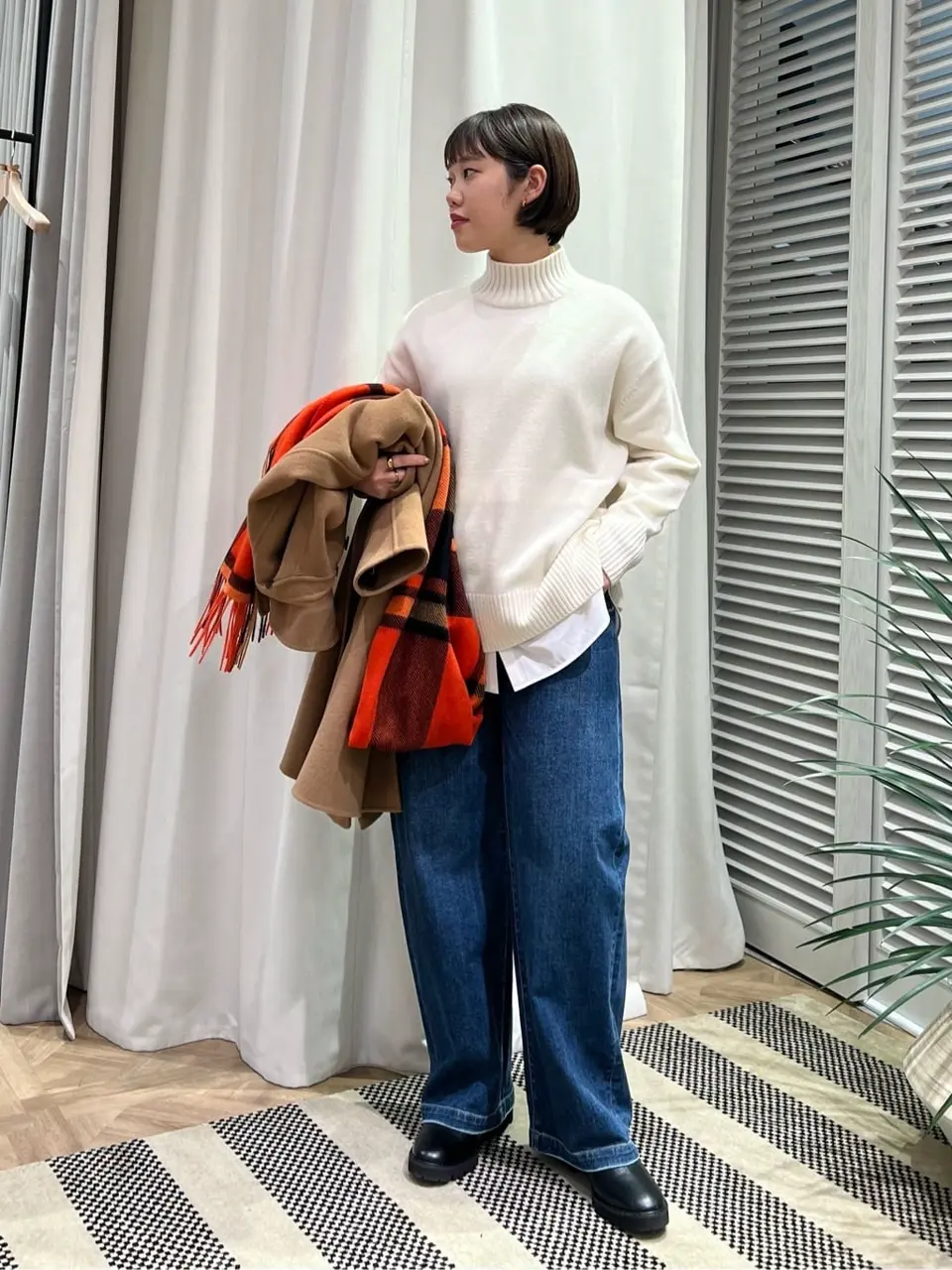 ONWARD CROSSET SELECT 伊藤 コーディネート画像