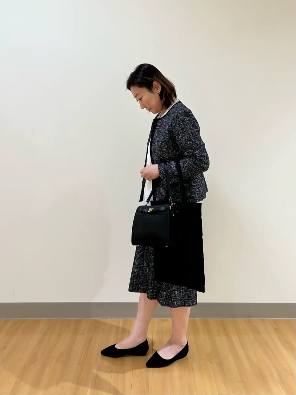 ONWARD CROSSET SELECT TAKI コーディネート画像