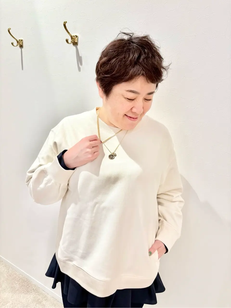 ONWARD CROSSET SELECT 佐藤 コーディネート画像