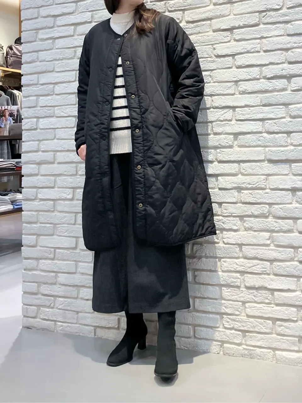 ONWARD CROSSET SELECT 檀 コーディネート画像