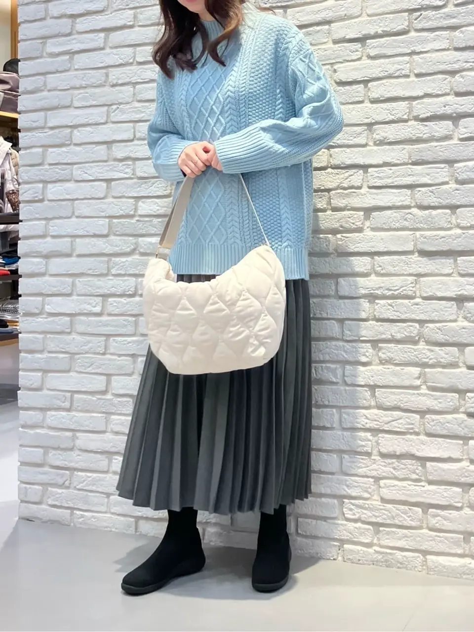 ONWARD CROSSET SELECT 檀 コーディネート画像