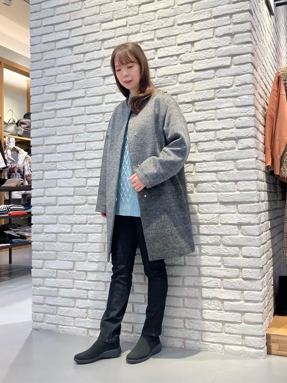 ONWARD CROSSET SELECT 檀 コーディネート画像