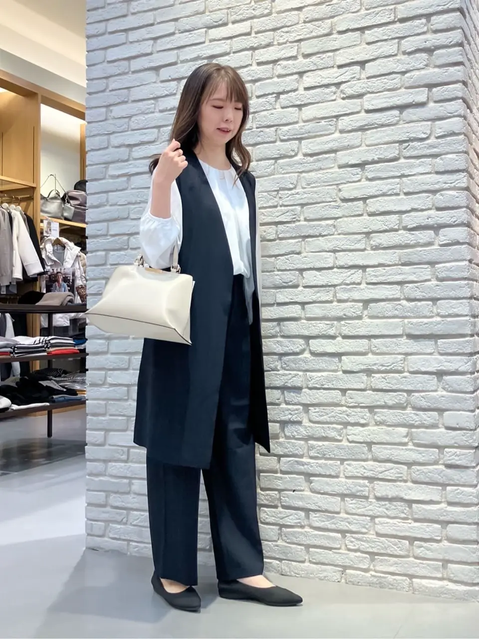 ONWARD CROSSET SELECT 檀 コーディネート画像