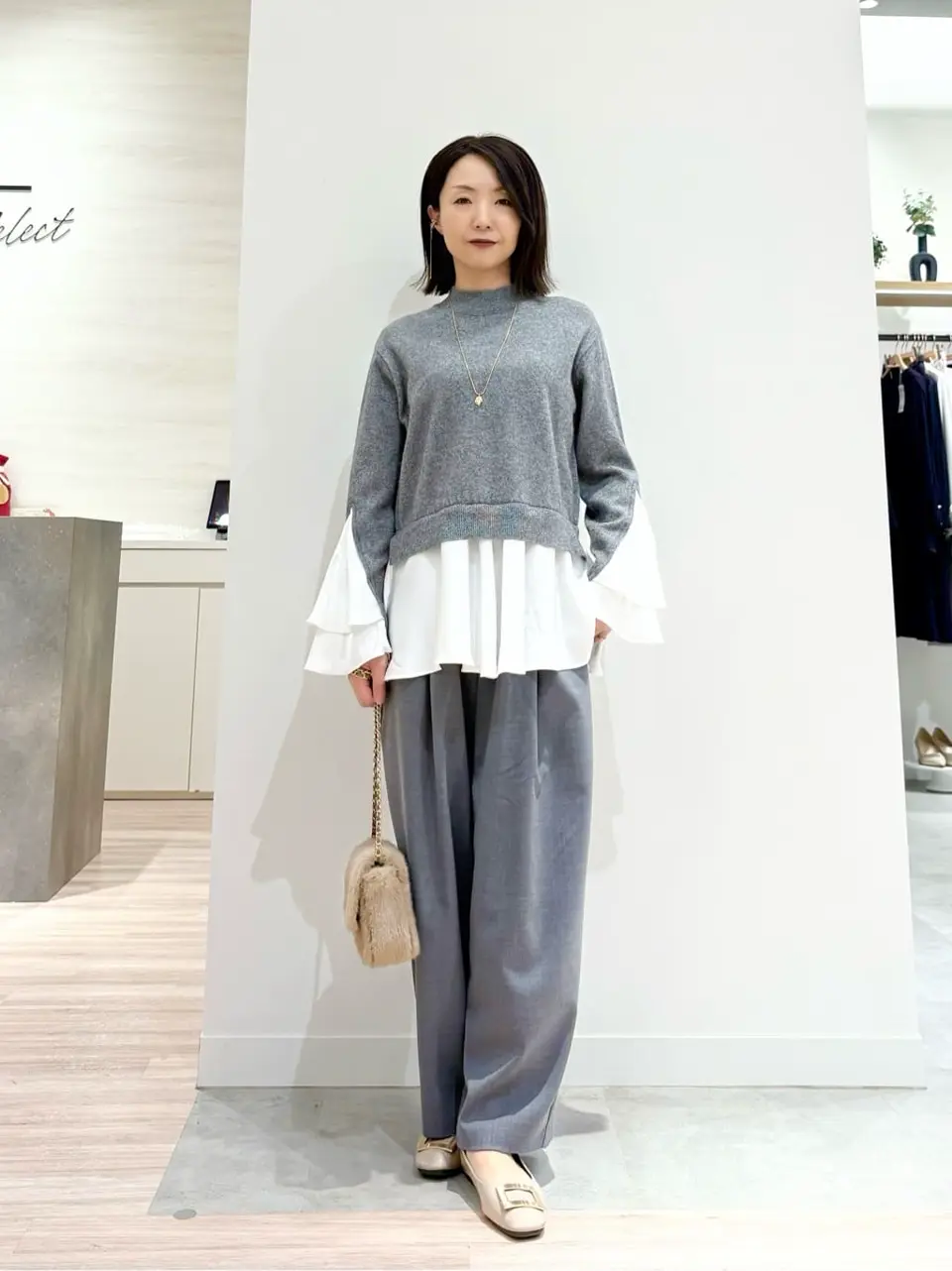 ONWARD CROSSET SELECT YOSHIDA コーディネート画像