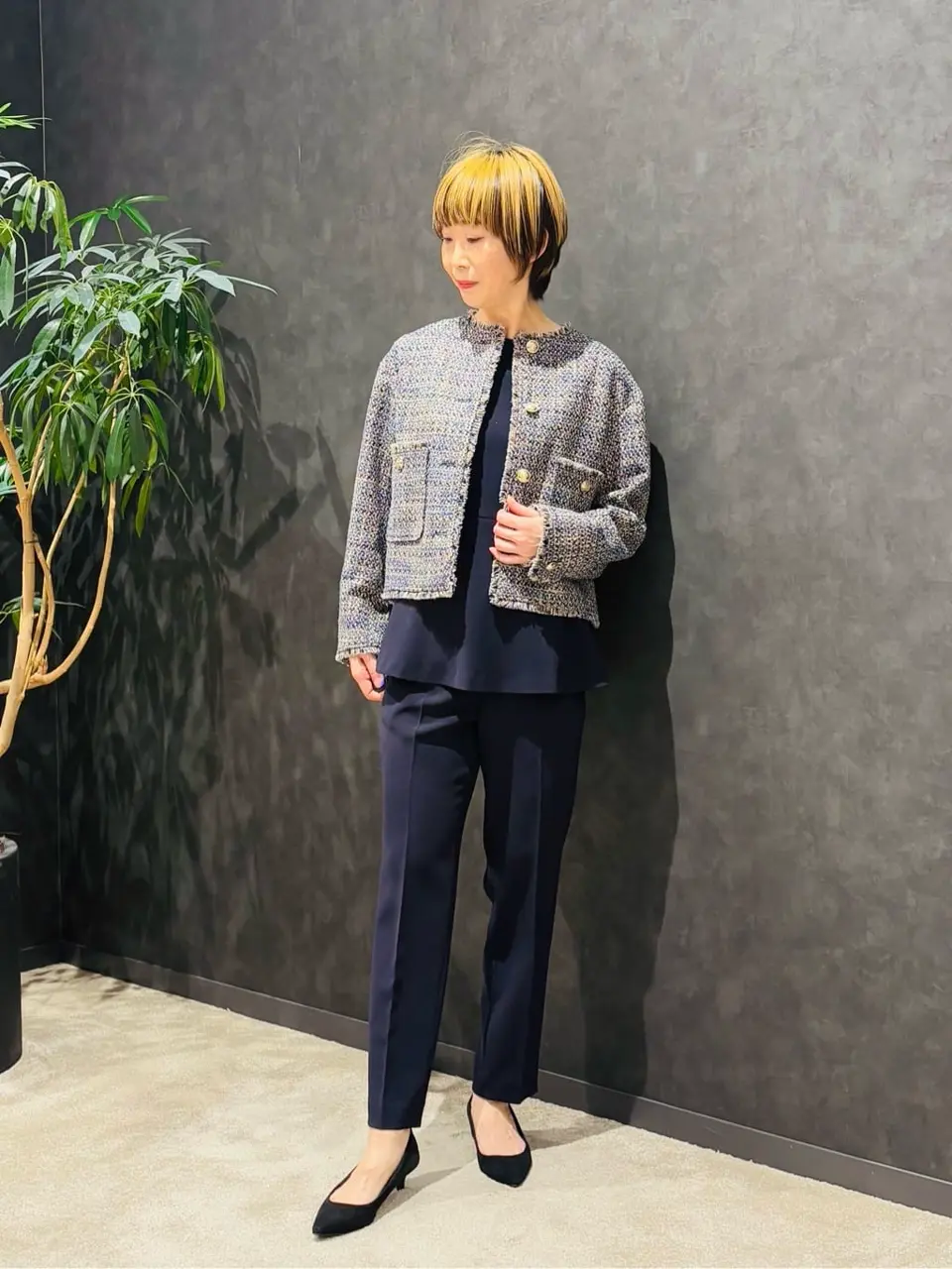 ONWARD CROSSET SELECT 岩舘 コーディネート画像