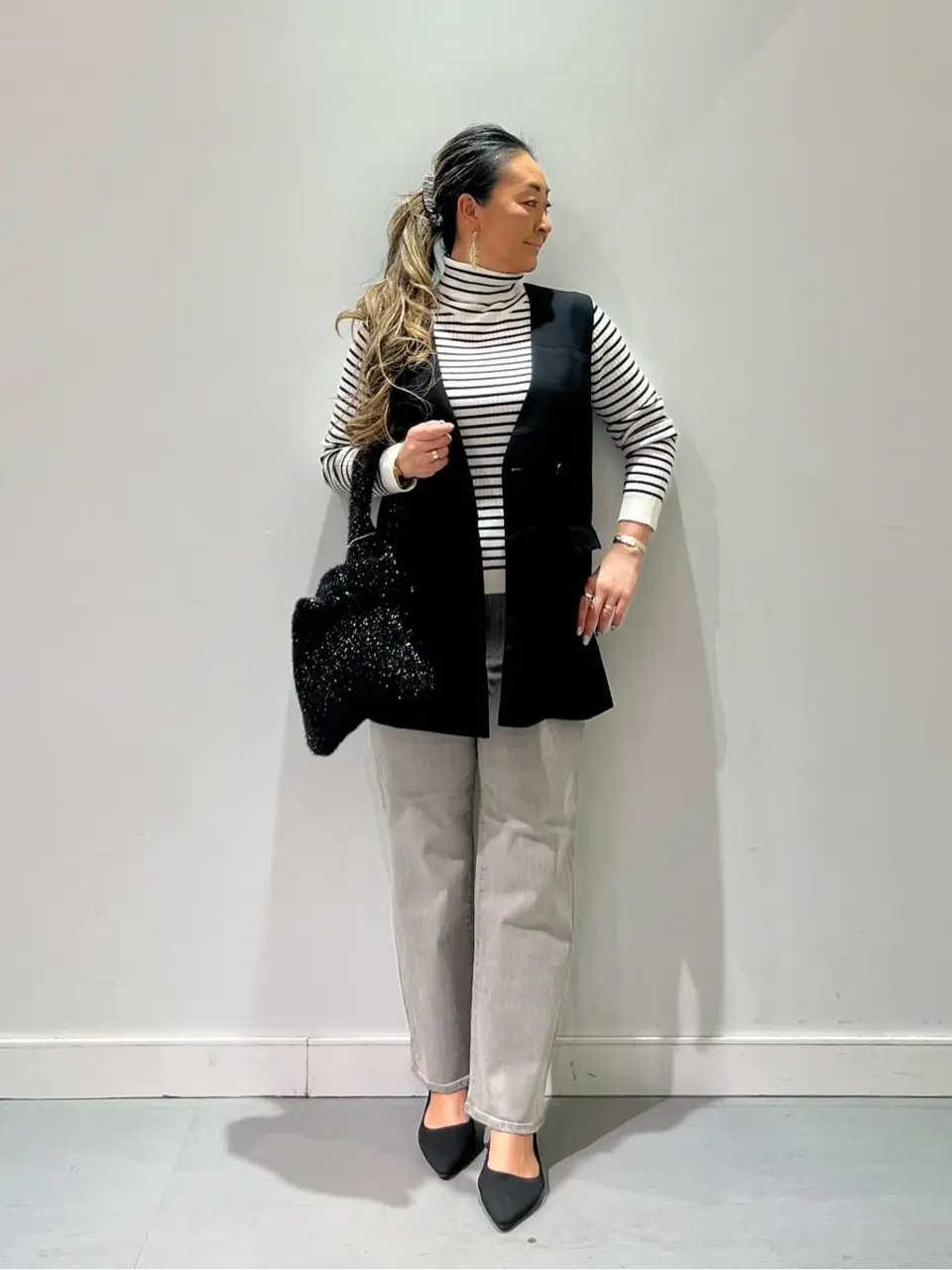  流石　 コーディネート画像