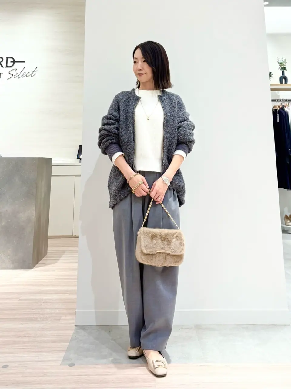 ONWARD CROSSET SELECT YOSHIDA コーディネート画像