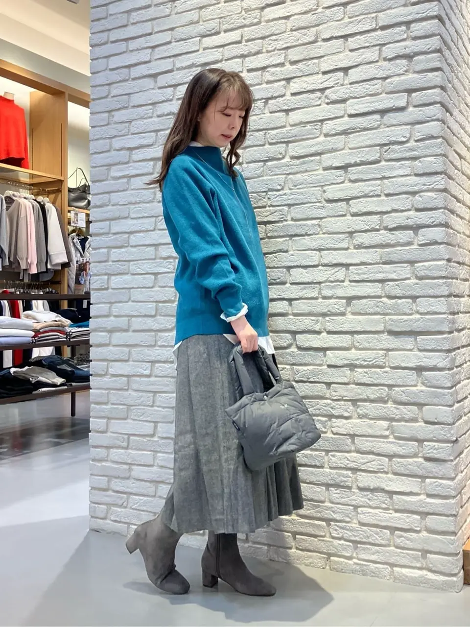 ONWARD CROSSET SELECT 檀 コーディネート画像