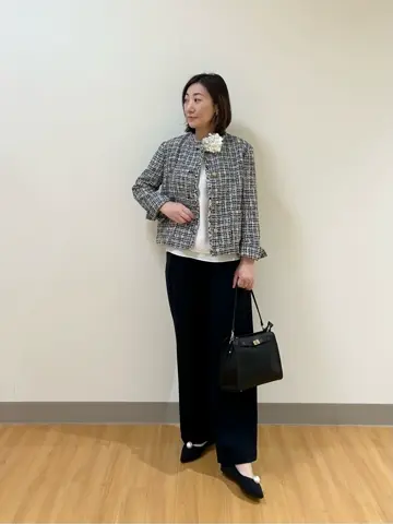 ONWARD CROSSET SELECT TAKI コーディネート画像