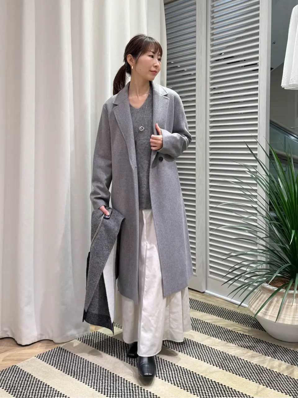 ONWARD CROSSET SELECT KURIYAMA コーディネート画像