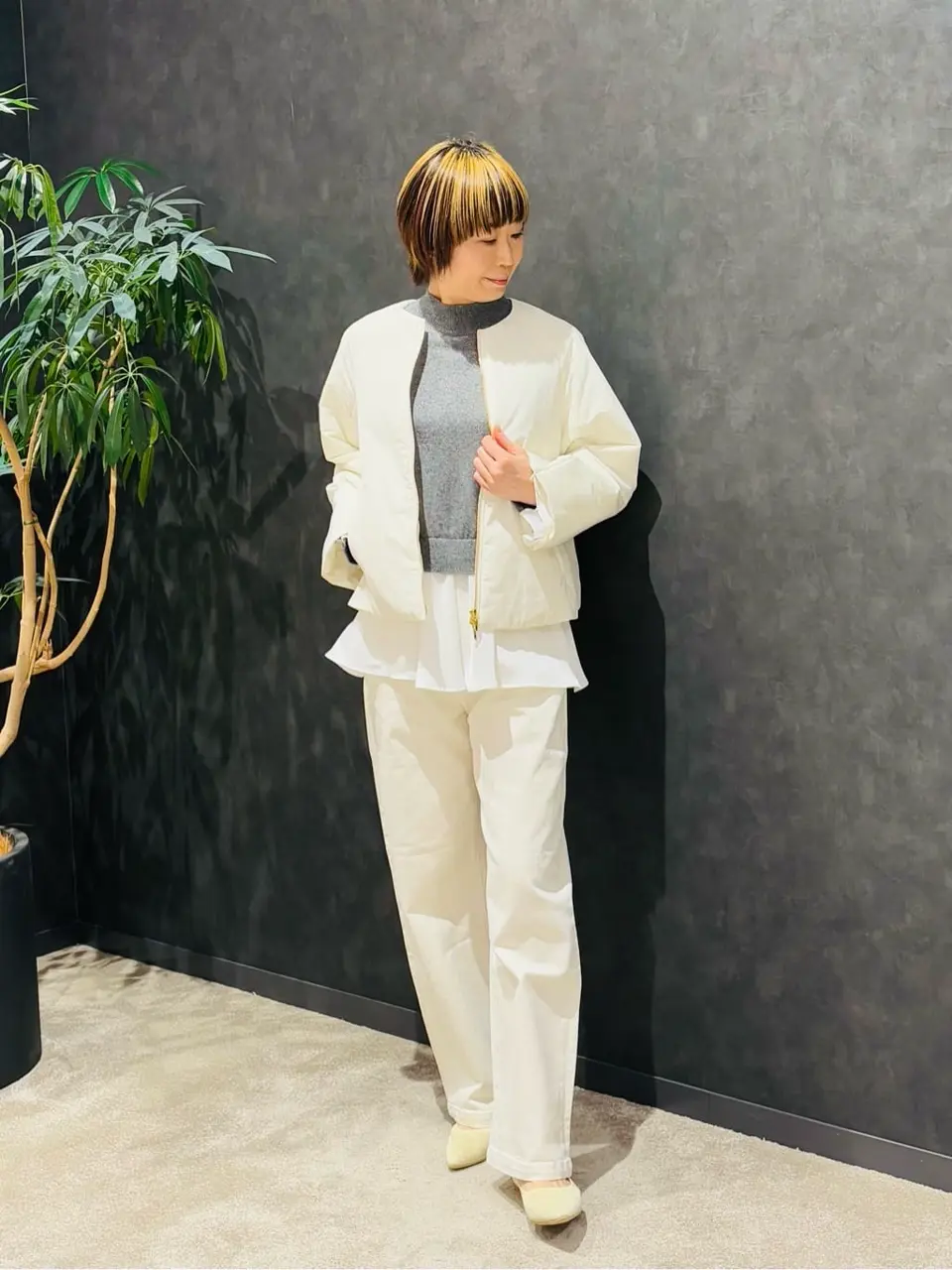 ONWARD CROSSET SELECT 岩舘 コーディネート画像