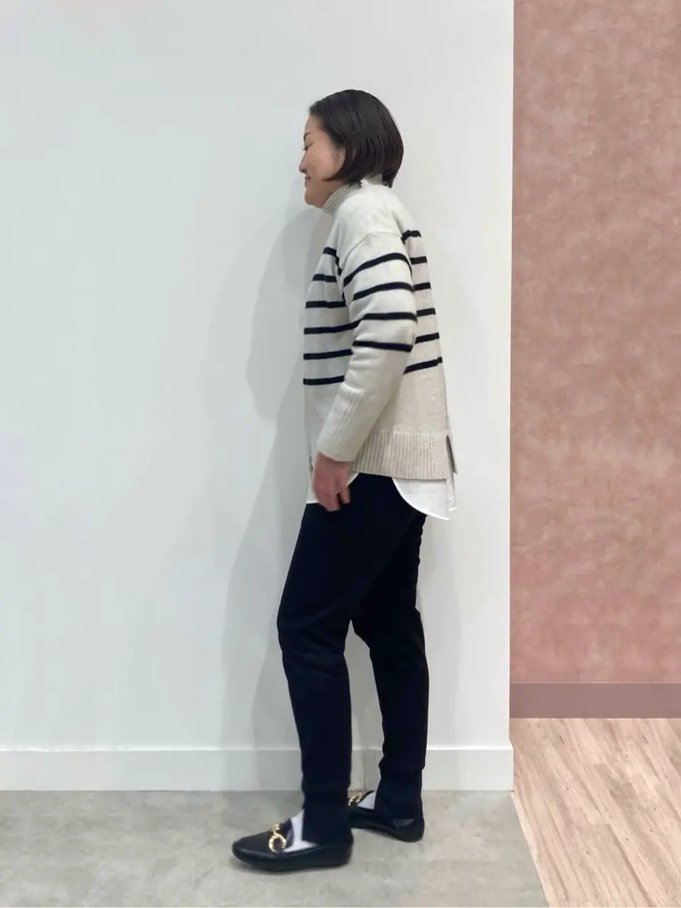 ONWARD CROSSET SELECT 野村 コーディネート画像