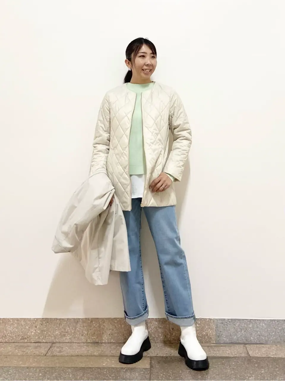 ONWARD CROSSET SELECT 佐藤 コーディネート画像