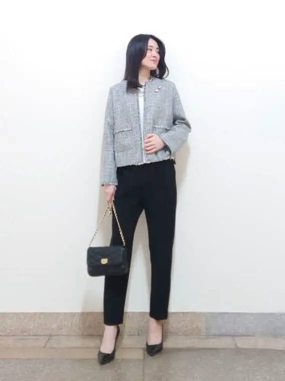  最上 コーディネート画像