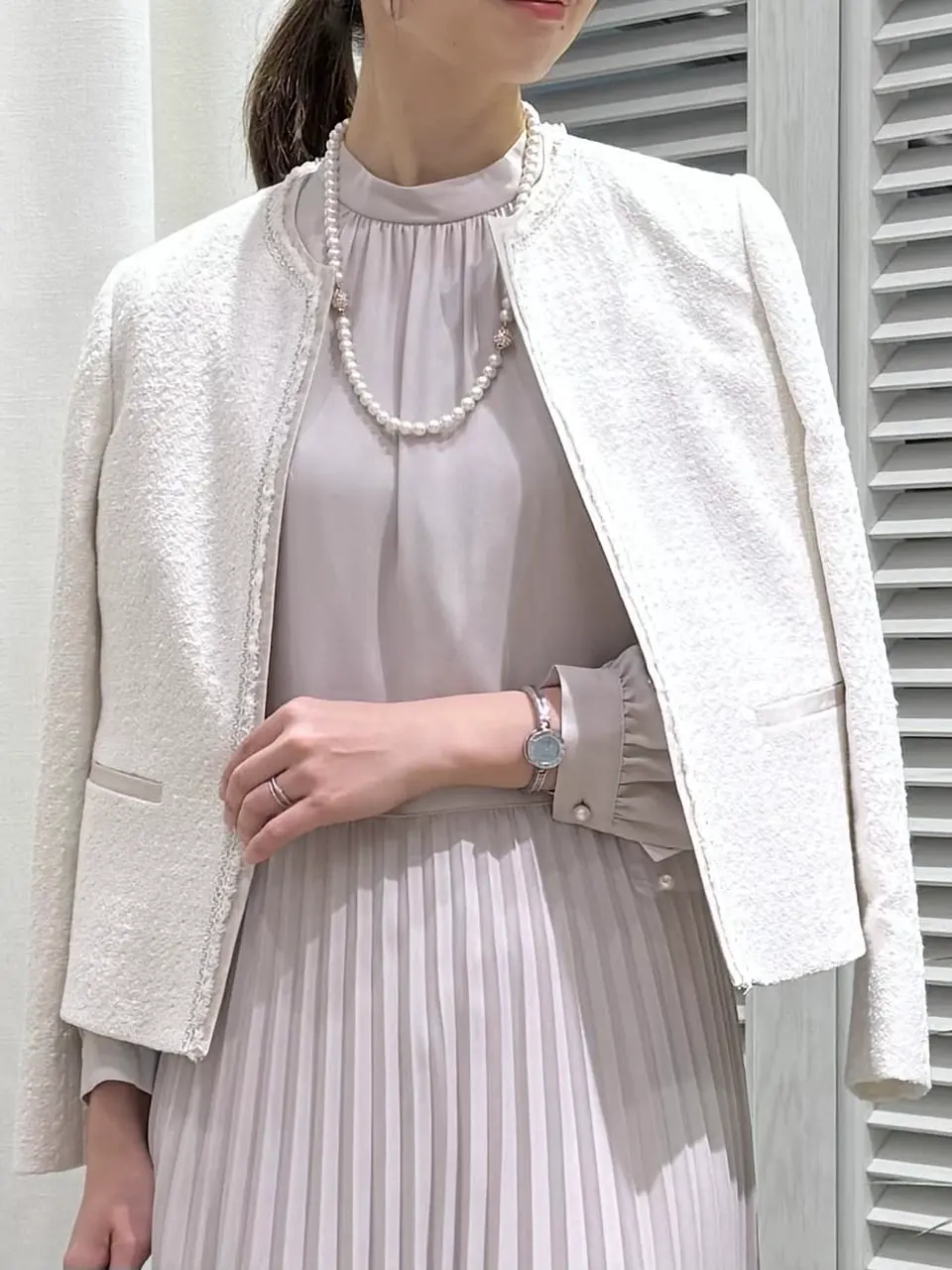 ONWARD CROSSET SELECT KURIYAMA コーディネート画像