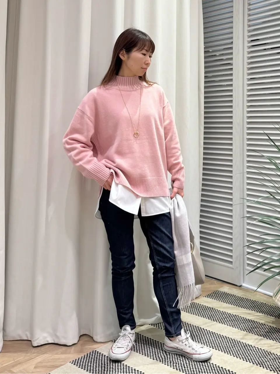 ONWARD CROSSET SELECT KURIYAMA コーディネート画像