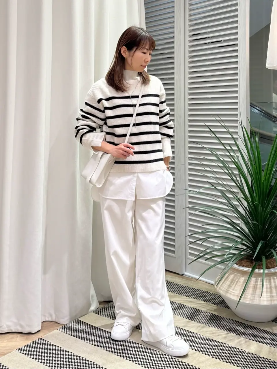 ONWARD CROSSET SELECT KURIYAMA コーディネート画像