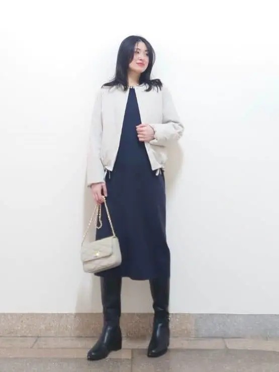  最上 コーディネート画像