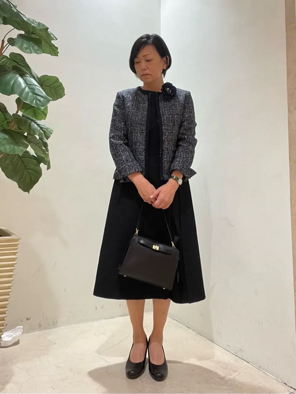 ONWARD CROSSET SELECT 森 コーディネート画像