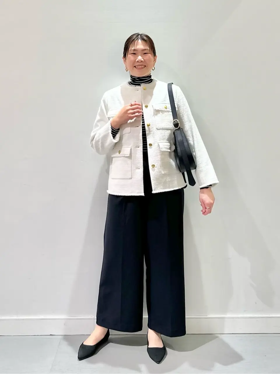 ONWARD CROSSET SELECT 林 コーディネート画像