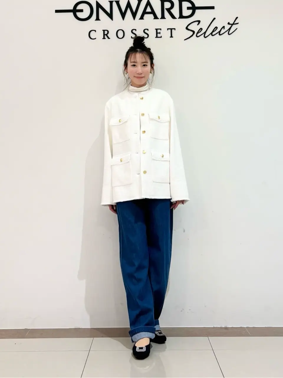 ONWARD CROSSET SELECT スタッフ コーディネート画像