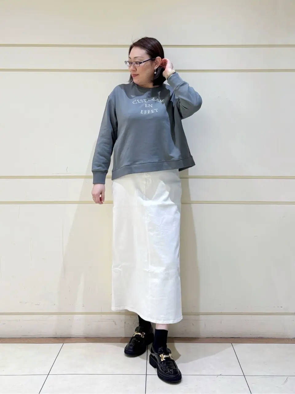 ONWARD CROSSET SELECT 山崎 コーディネート画像