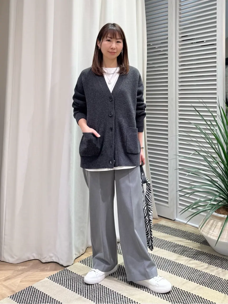 ONWARD CROSSET SELECT KURIYAMA コーディネート画像