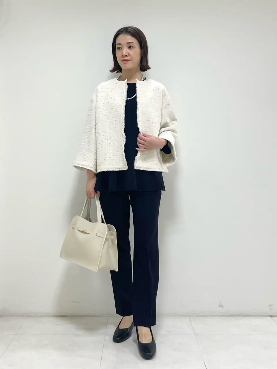 ONWARD CROSSET SELECT 岡田 コーディネート画像