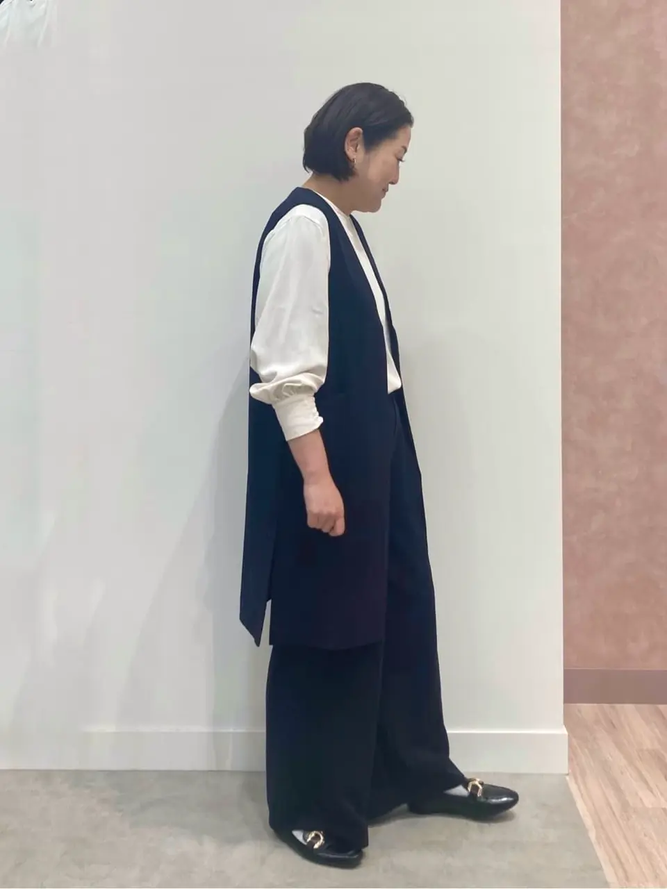 ONWARD CROSSET SELECT 野村 コーディネート画像