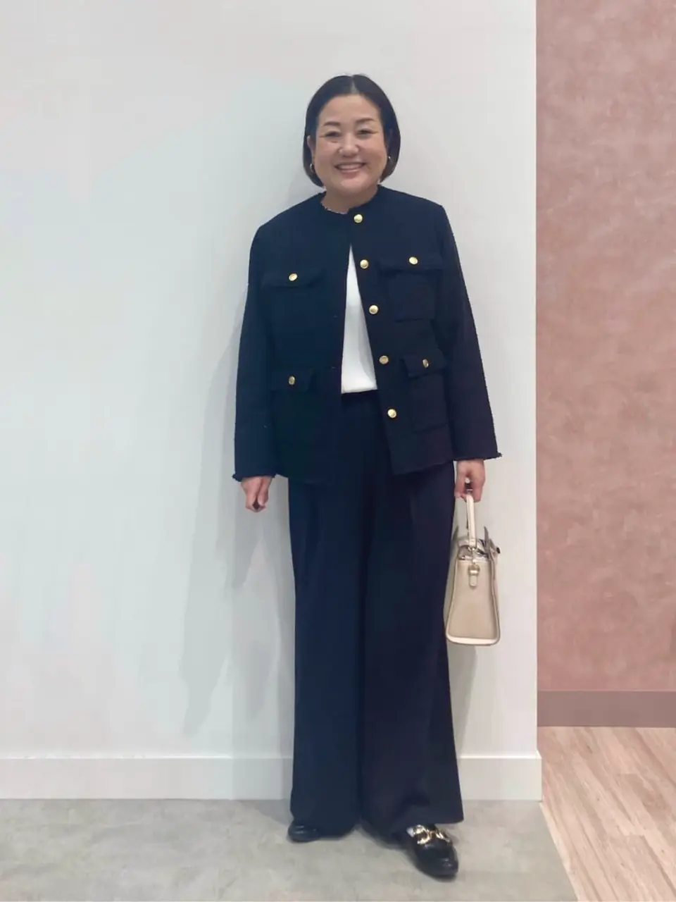 ONWARD CROSSET SELECT 野村 コーディネート画像