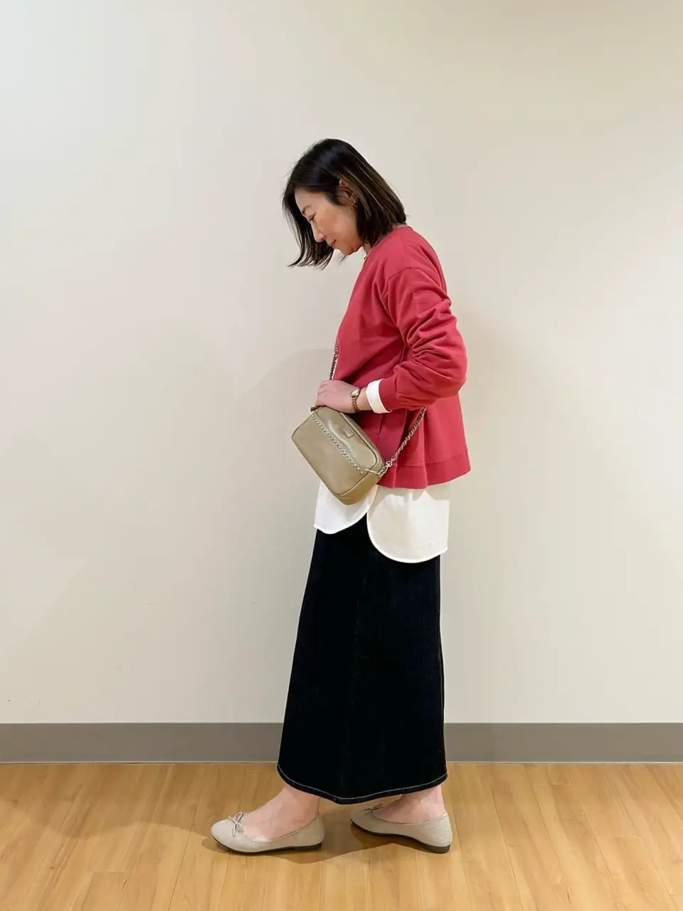 ONWARD CROSSET SELECT TAKI コーディネート画像