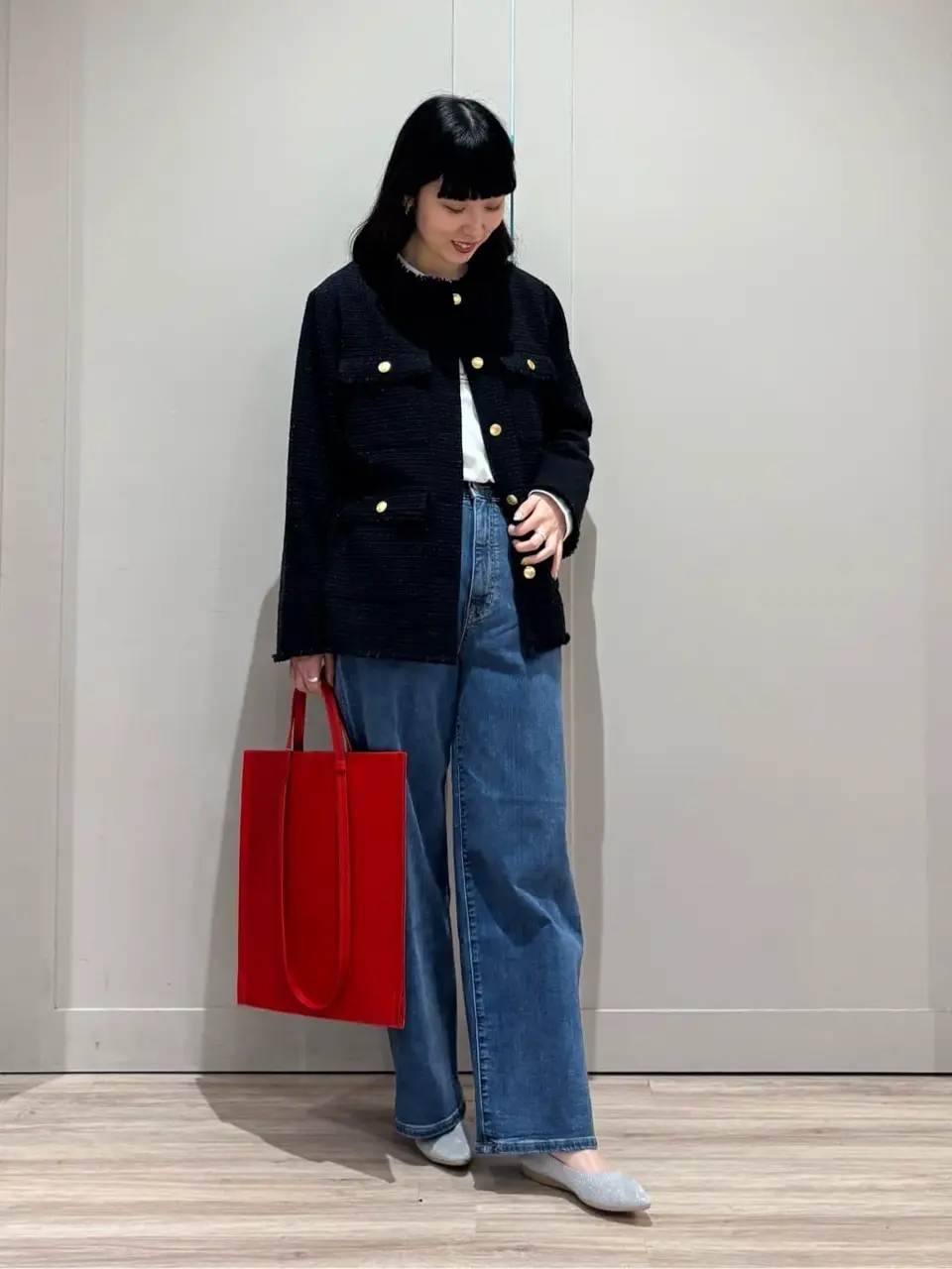 ONWARD CROSSET SELECT 山田 コーディネート画像